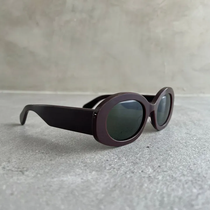 Oval Frame Sunglasses