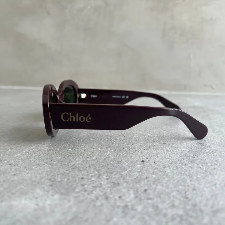 Oval Frame Sunglasses
