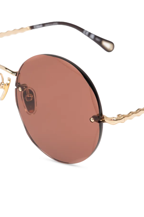 Round-Frame Sunglasses