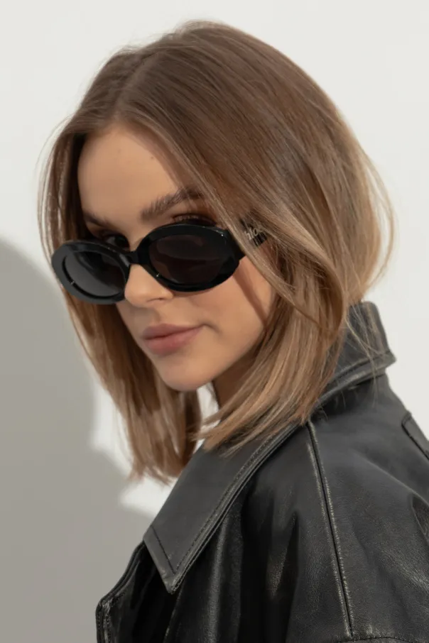 Oval Frame Sunglasses