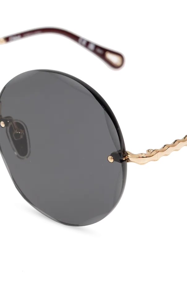 Oversized Round-Frame Sunglasses