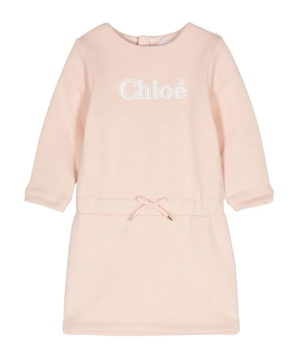 Logo AppliquÉD Fleece Dress