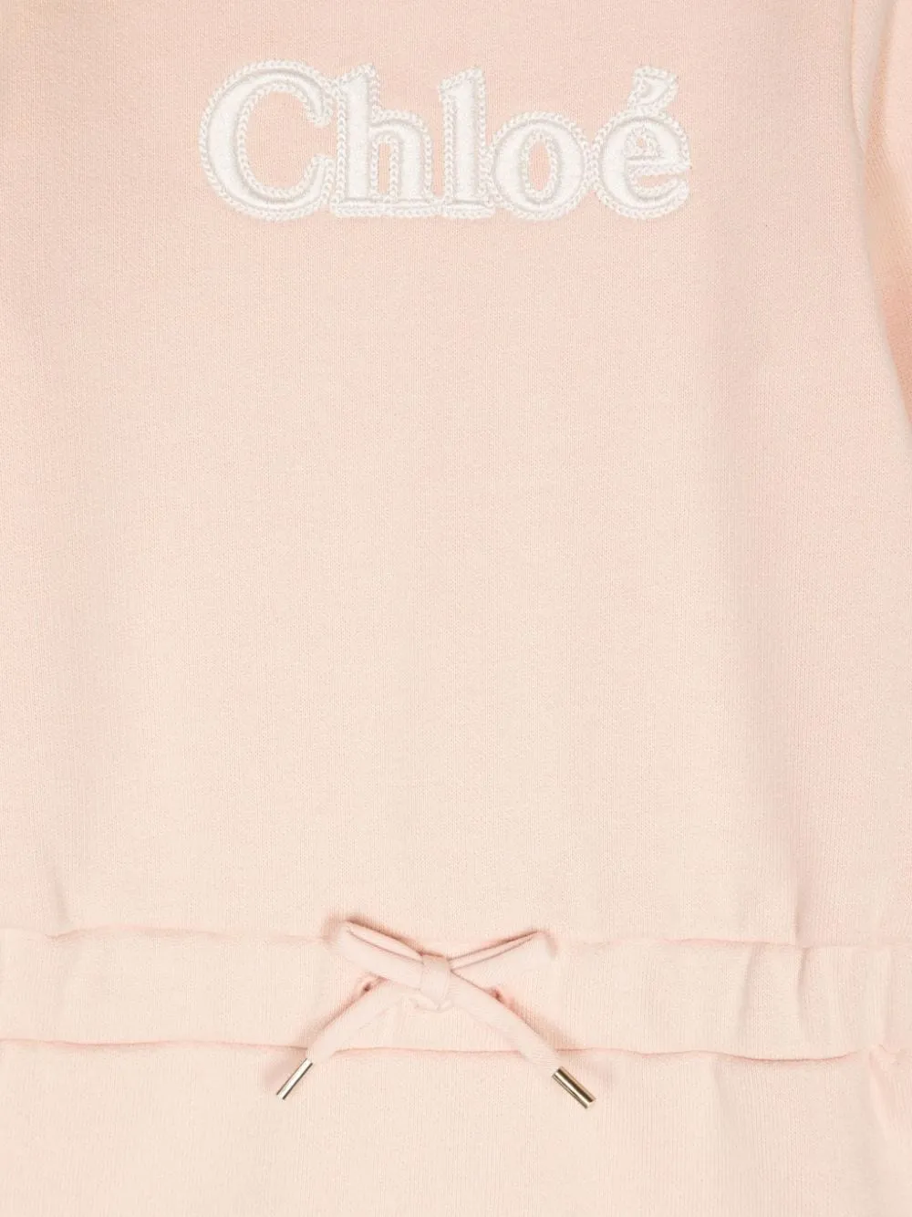 Logo AppliquÉD Fleece Dress