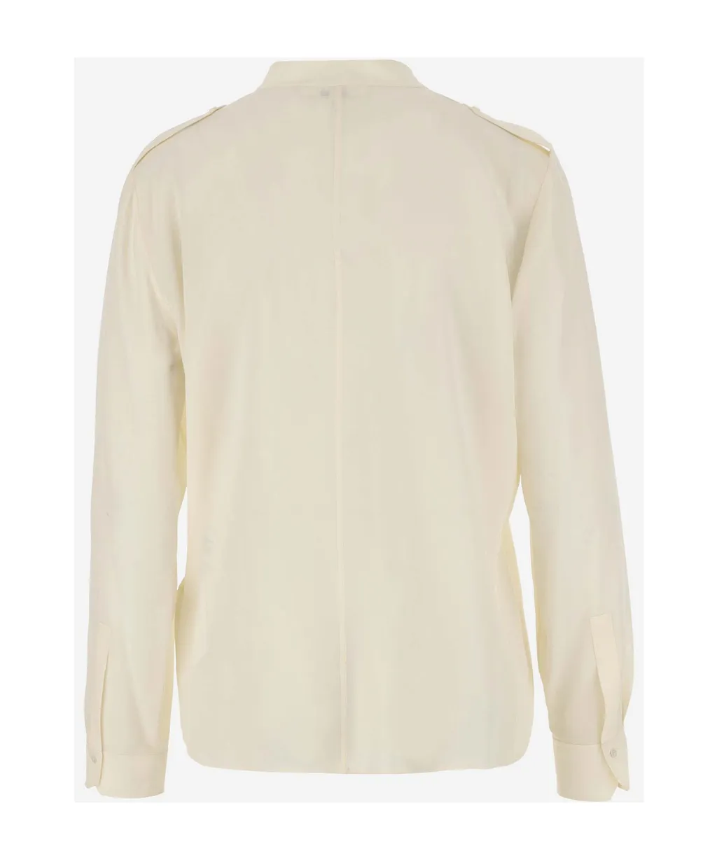 Flap Pocket Long-Sleeved Shirt