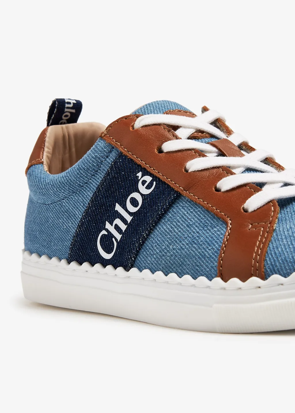 Logo-Printed Lace-Up Sneakers