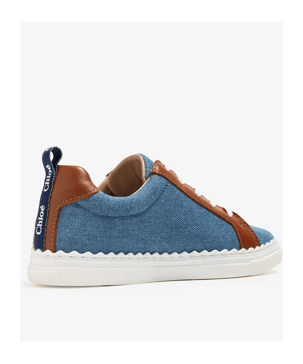 Logo-Printed Lace-Up Sneakers