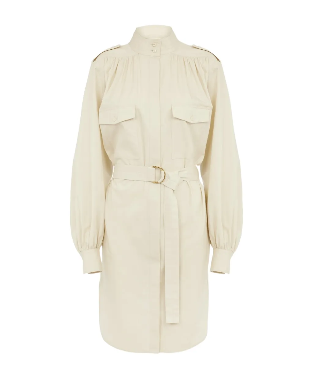 Light Cotton Poplin Shirt Skirt