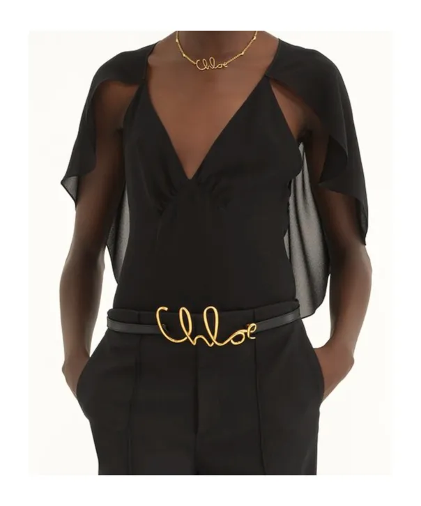 Cape-Detail Tank Top