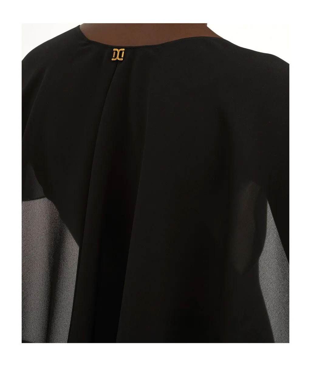 Cape-Detail Tank Top