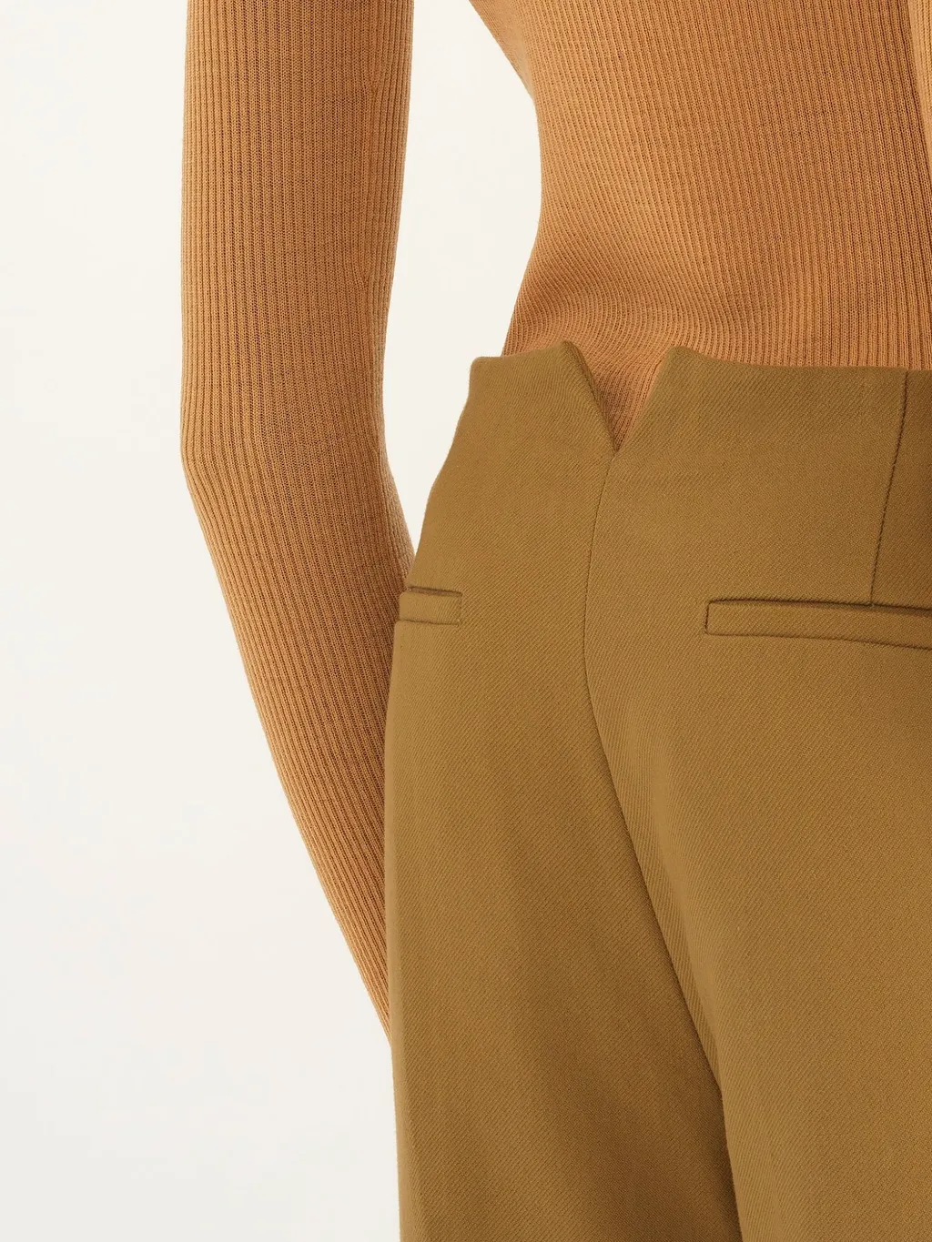 Cotton Denim Bell Bottoms