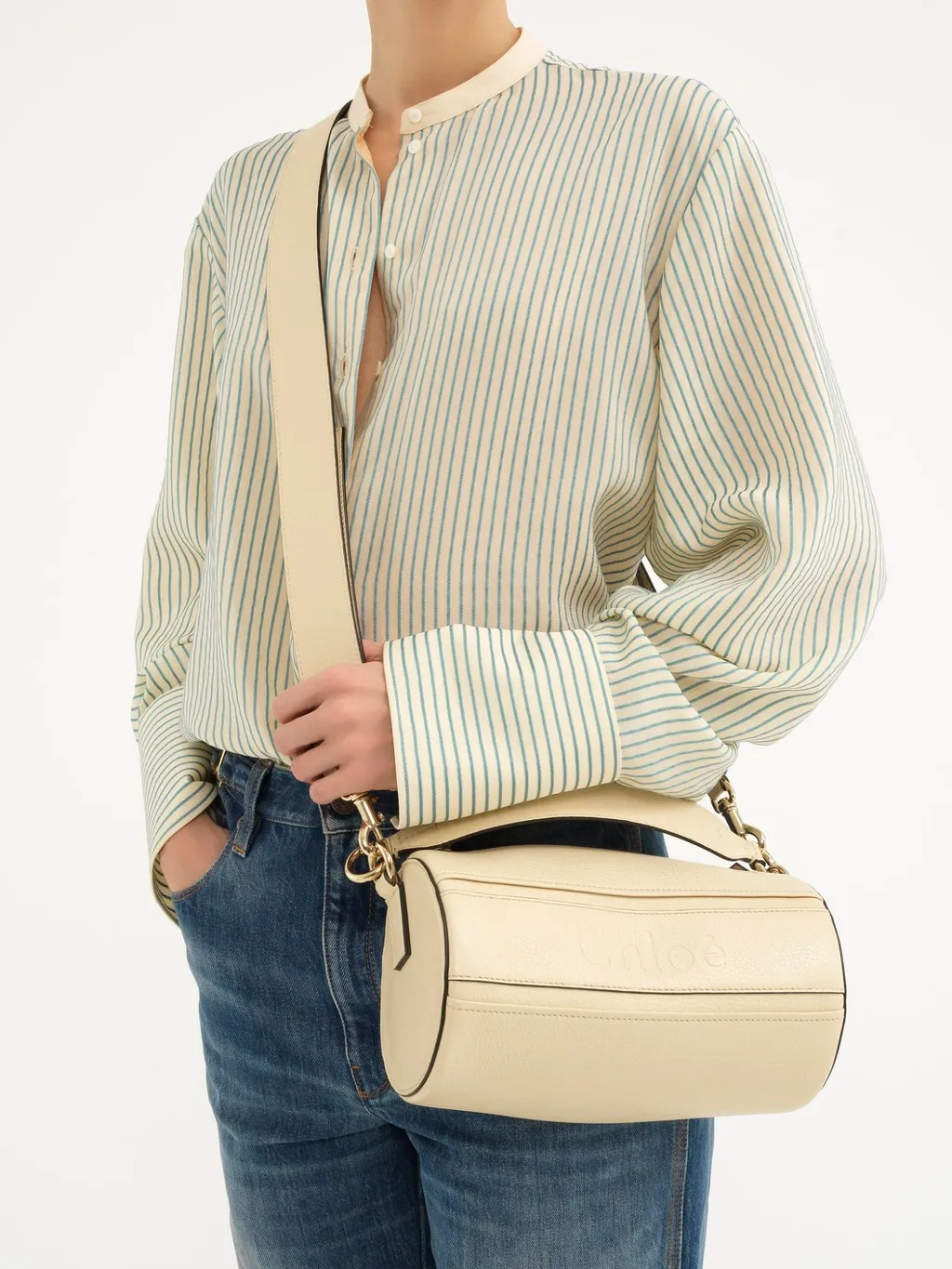 Woody Tube Shoulder Bag