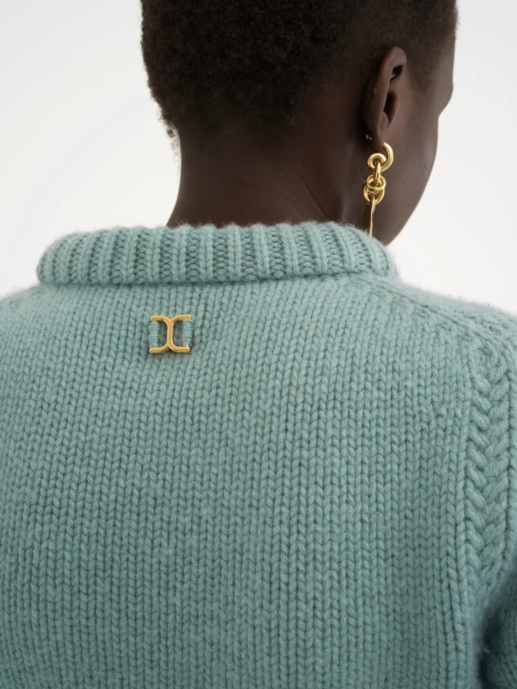 Long-Sleeved Wool Sweater