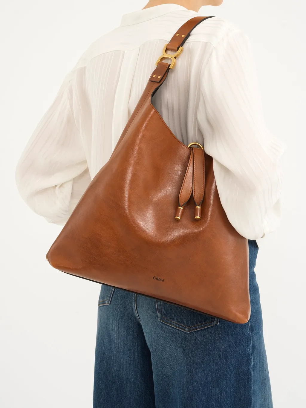 Logo Detailed Shoulder Bag