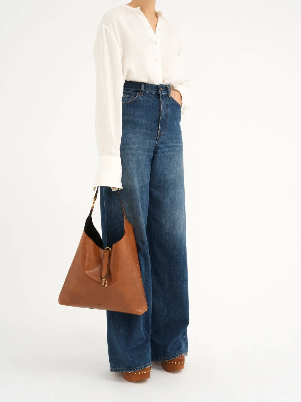 Logo Detailed Shoulder Bag
