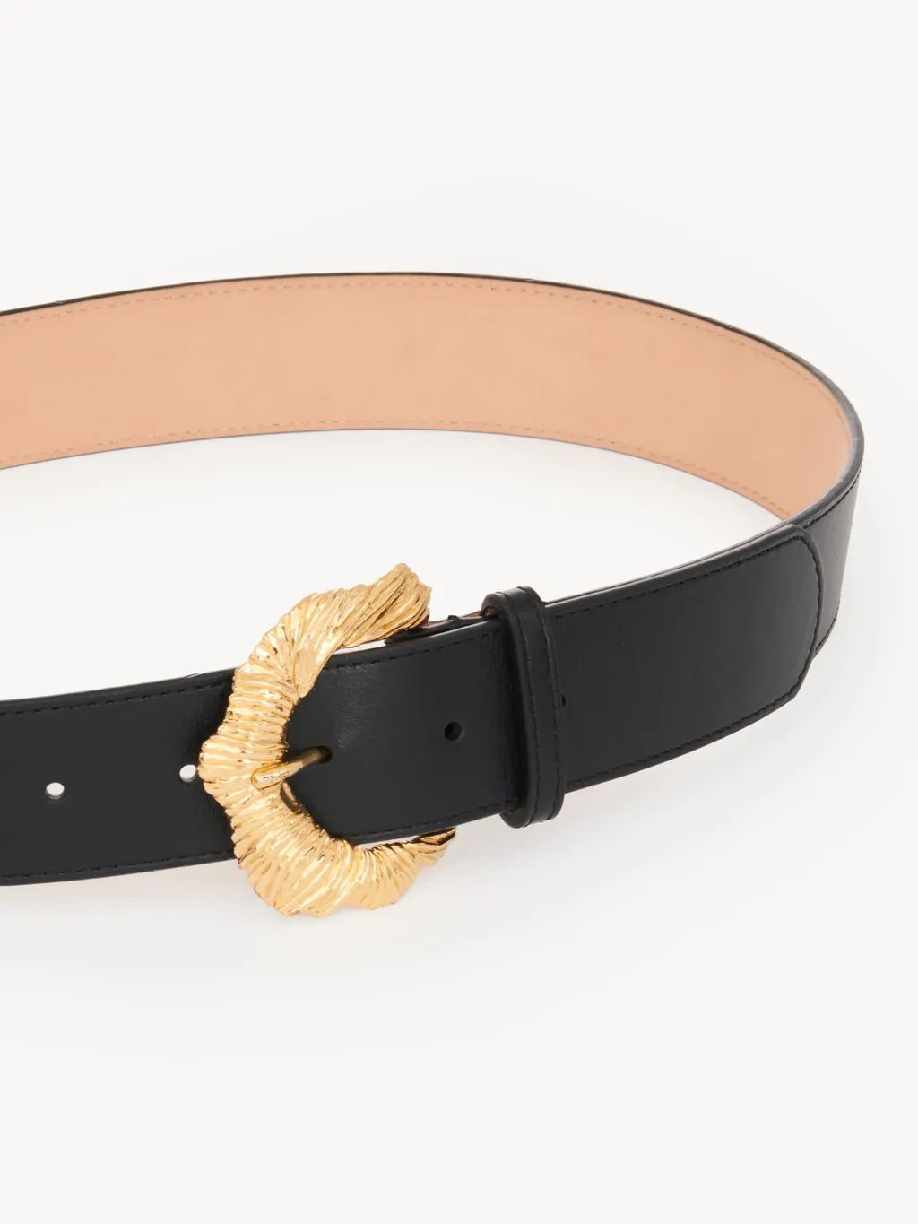 Flowers Buckled Belt