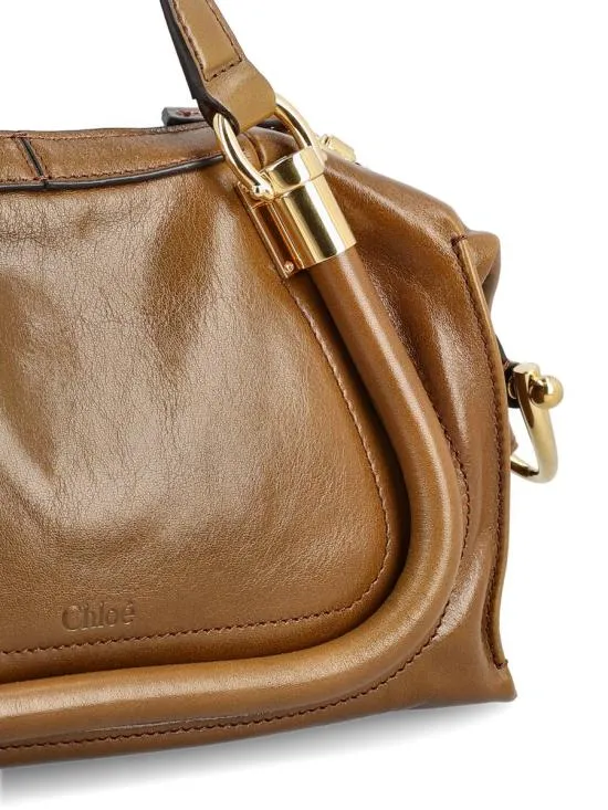 Logo Detailed Top Handle Bag