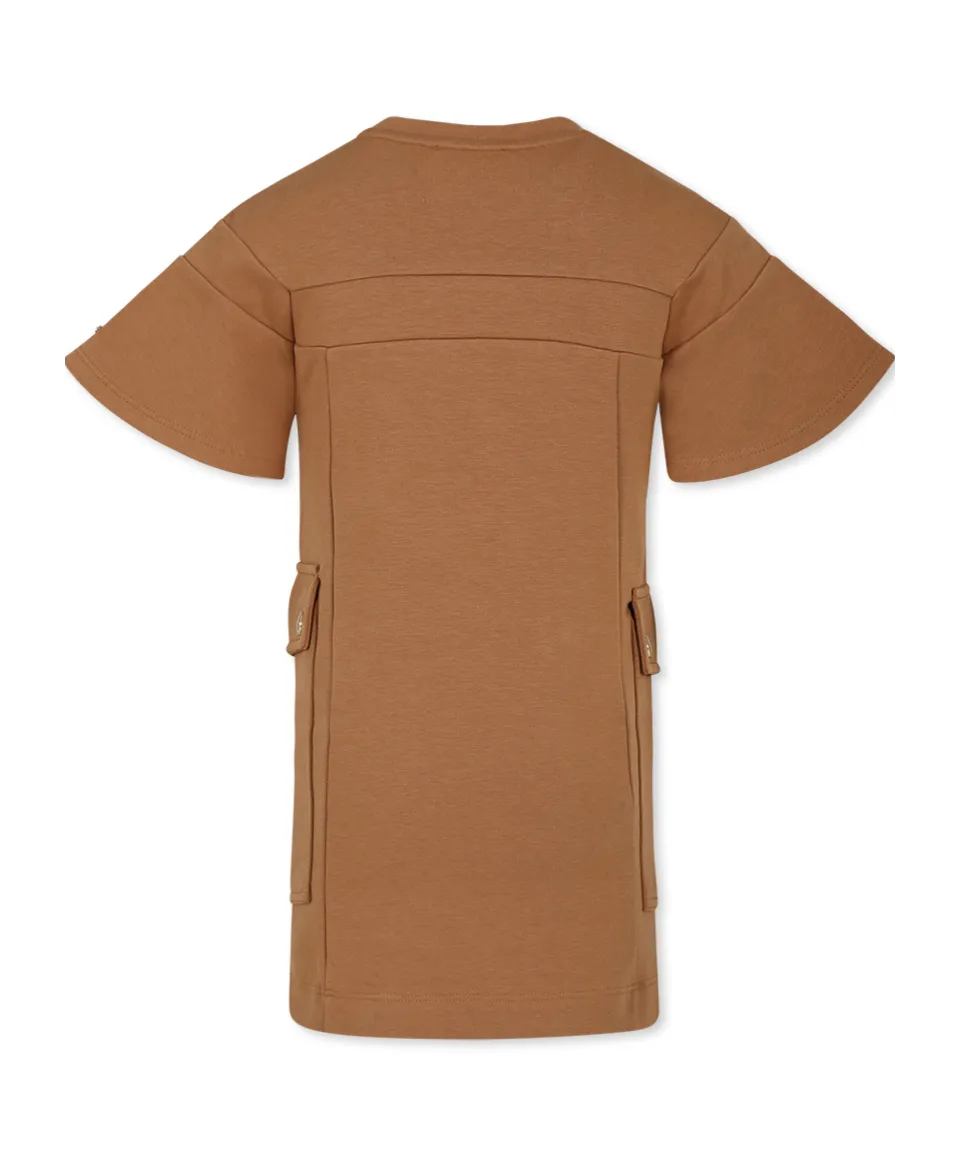 Panelled Cotton Dress