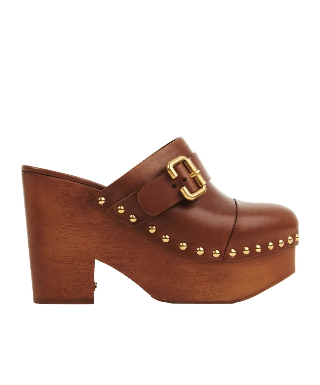 Jeannette Wedge Clogs