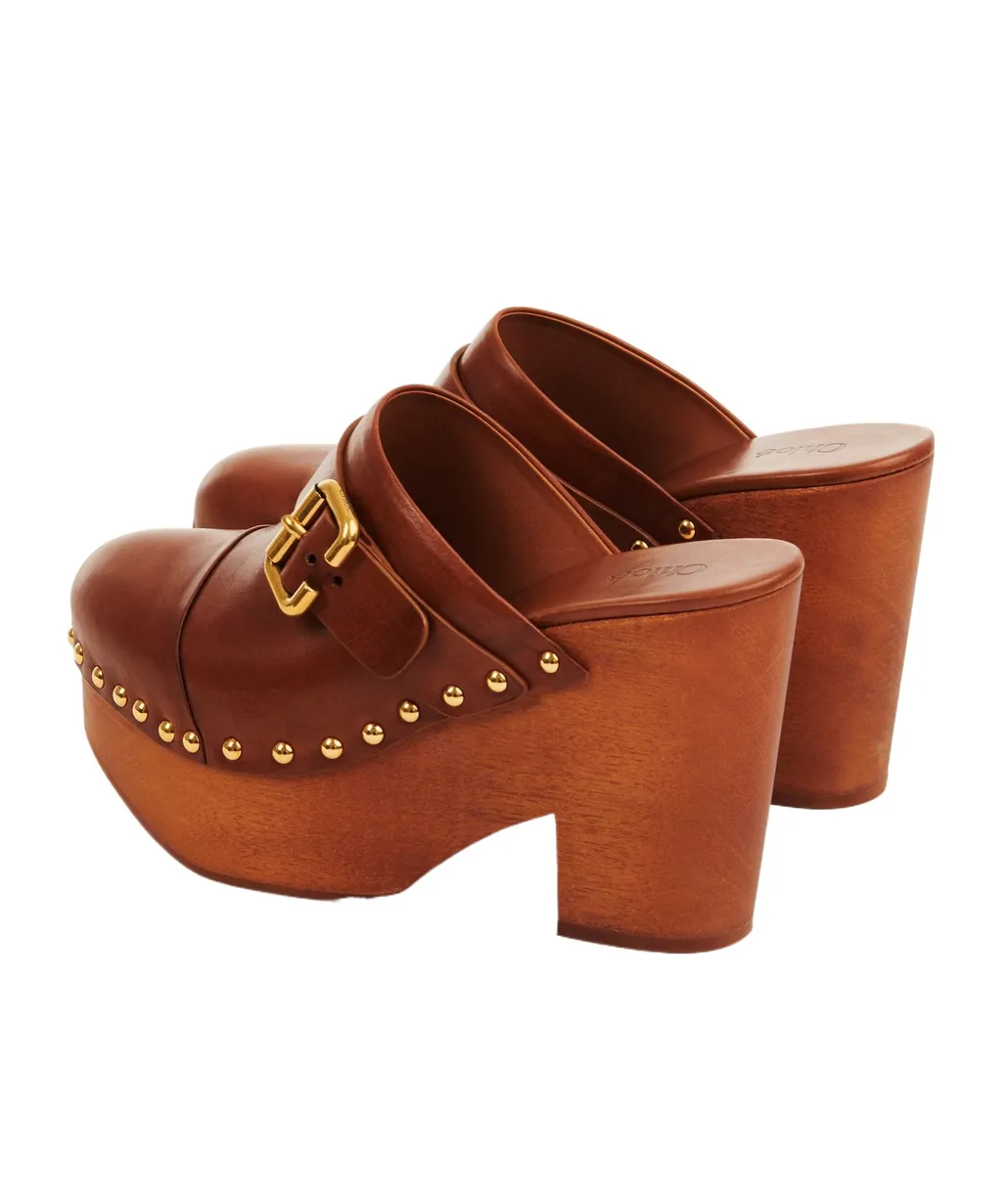 Jeannette Wedge Clogs