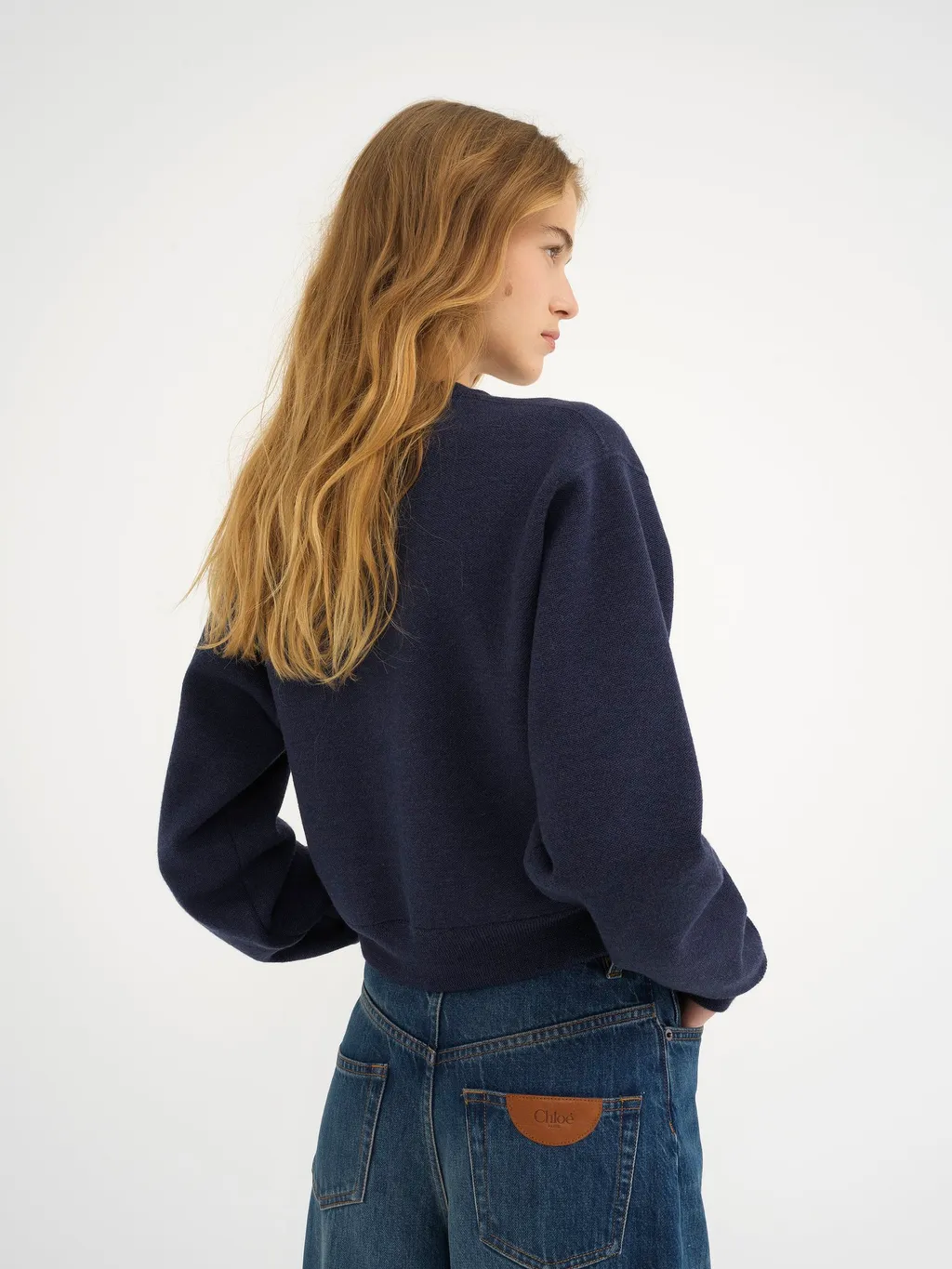 Embroidered-Logo Jumper