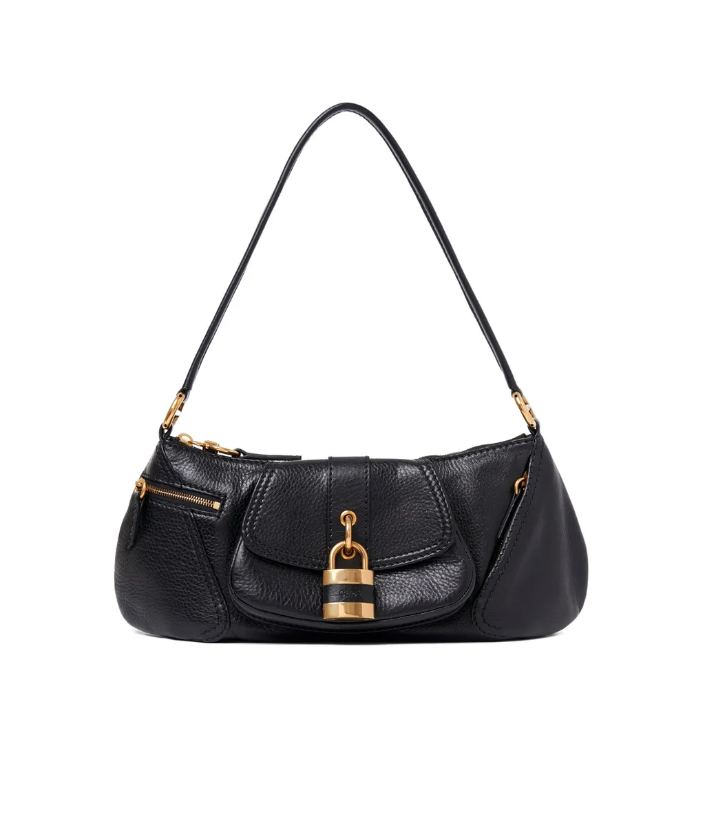 The 99 Lock Detailed Shoulder Bag