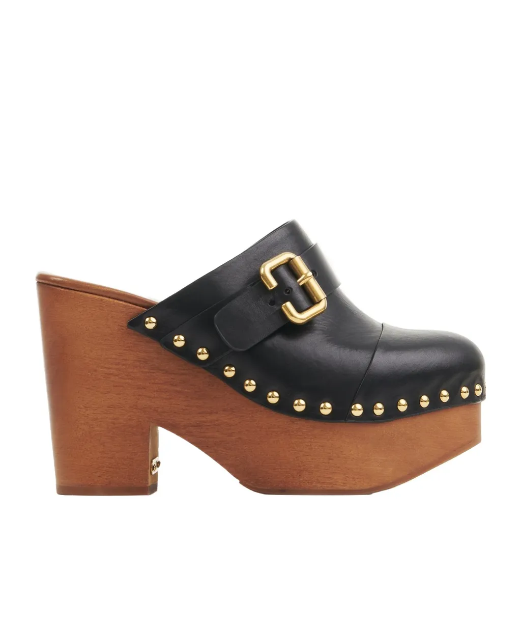 Jeannette Wedge Clogs