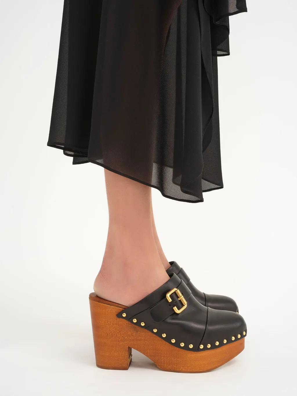 Jeannette Wedge Clogs