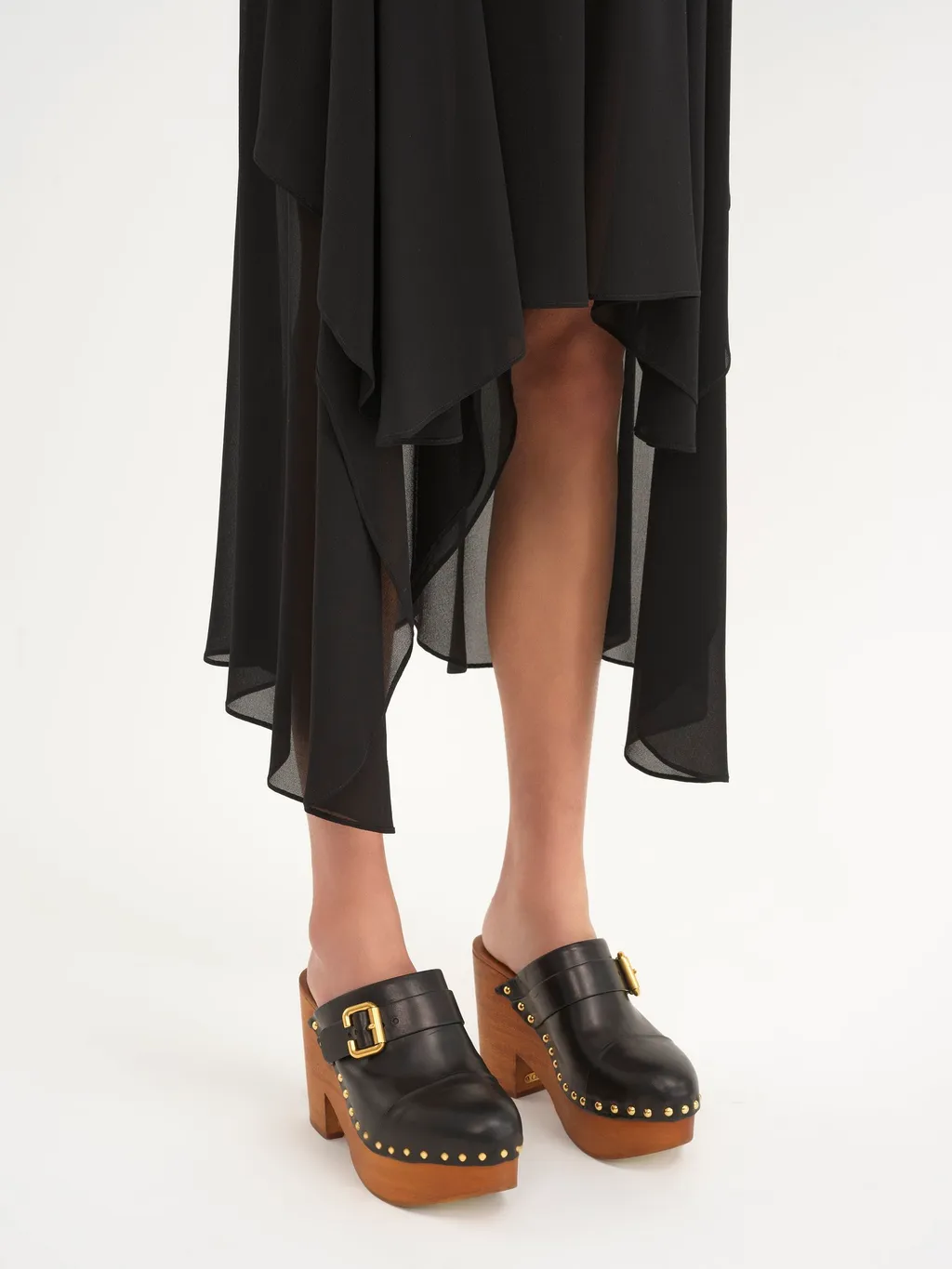 Jeannette Wedge Clogs