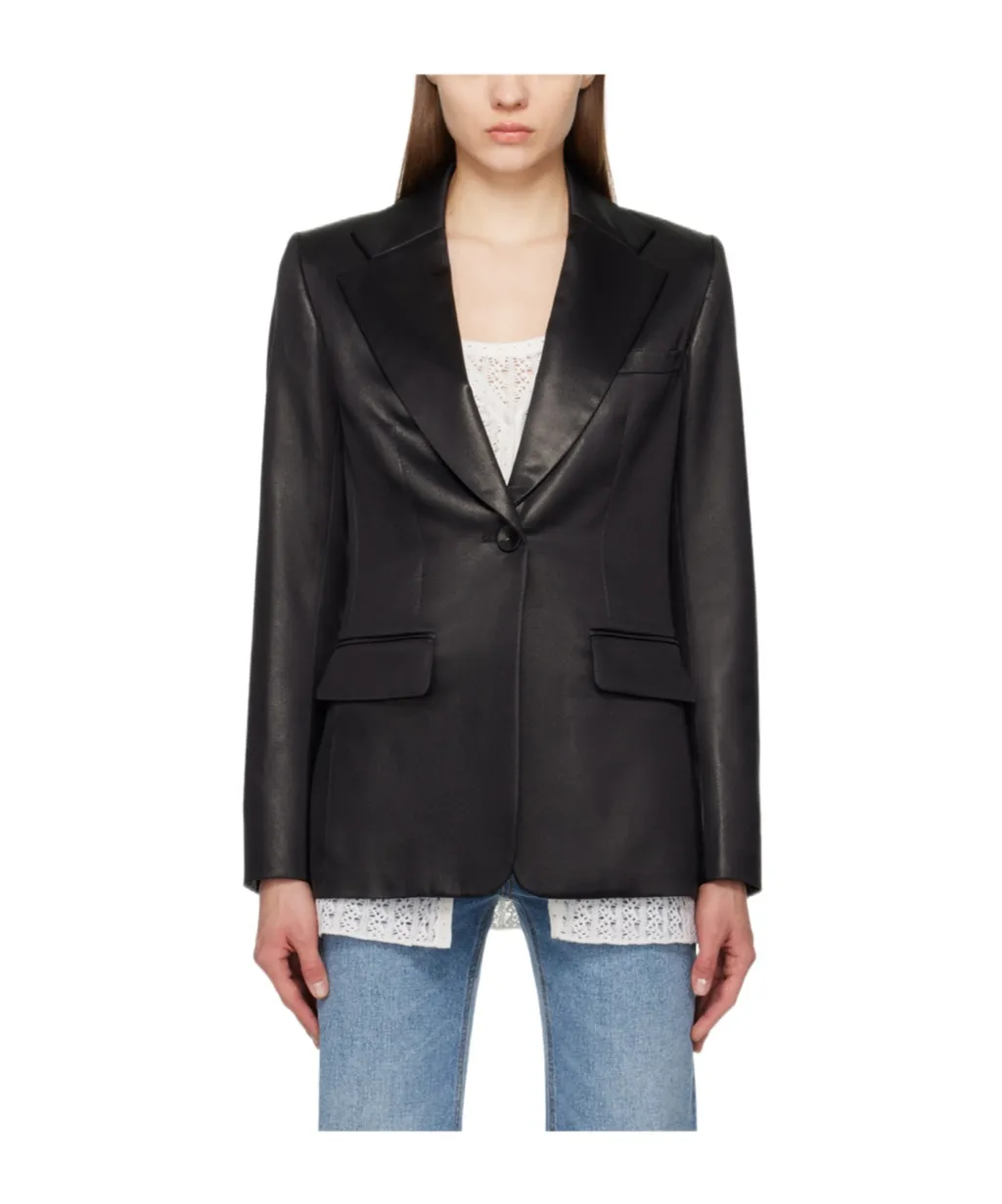 Single-Button Blazer