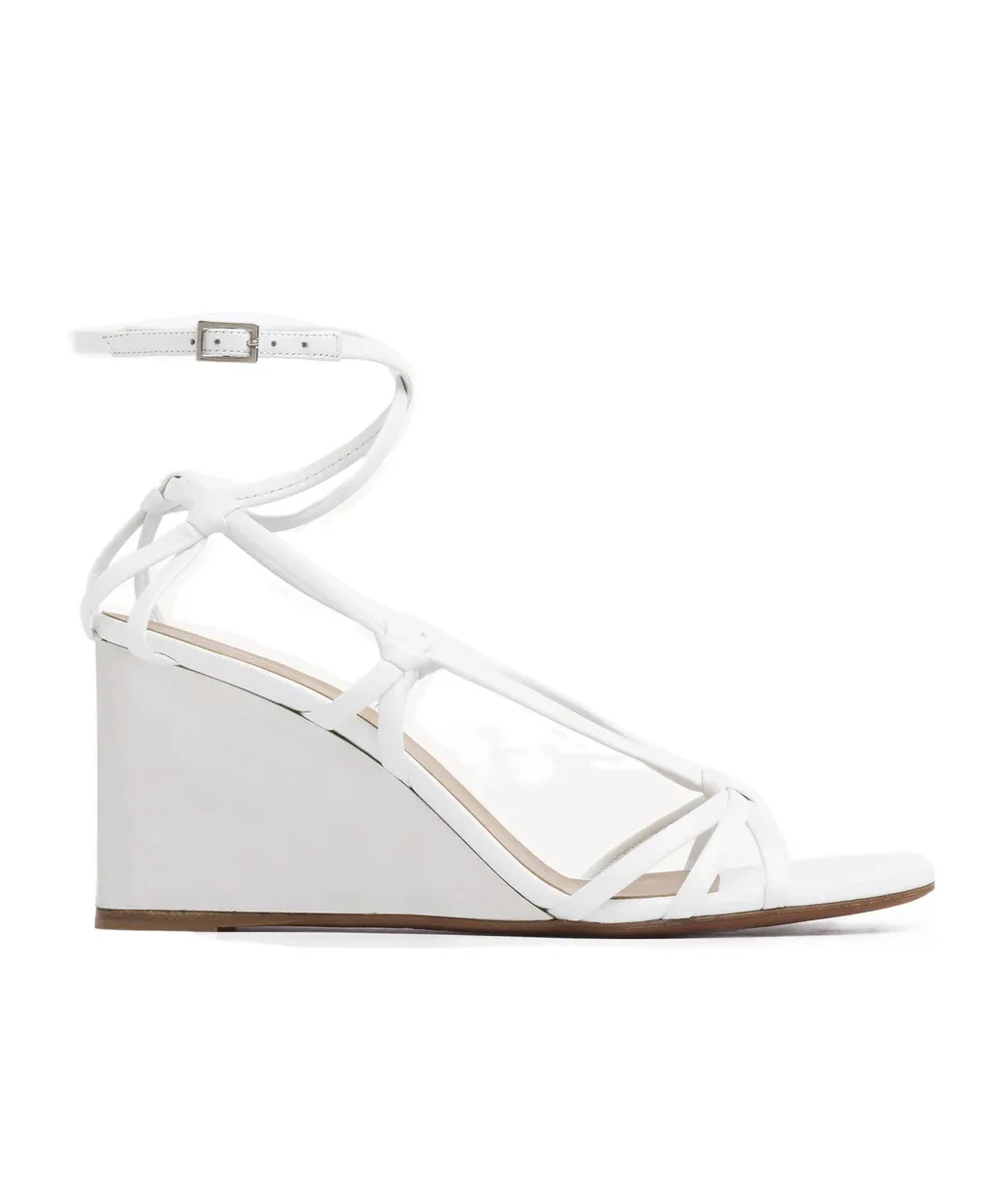 Rebecca Open-Toed Wedge Sandals