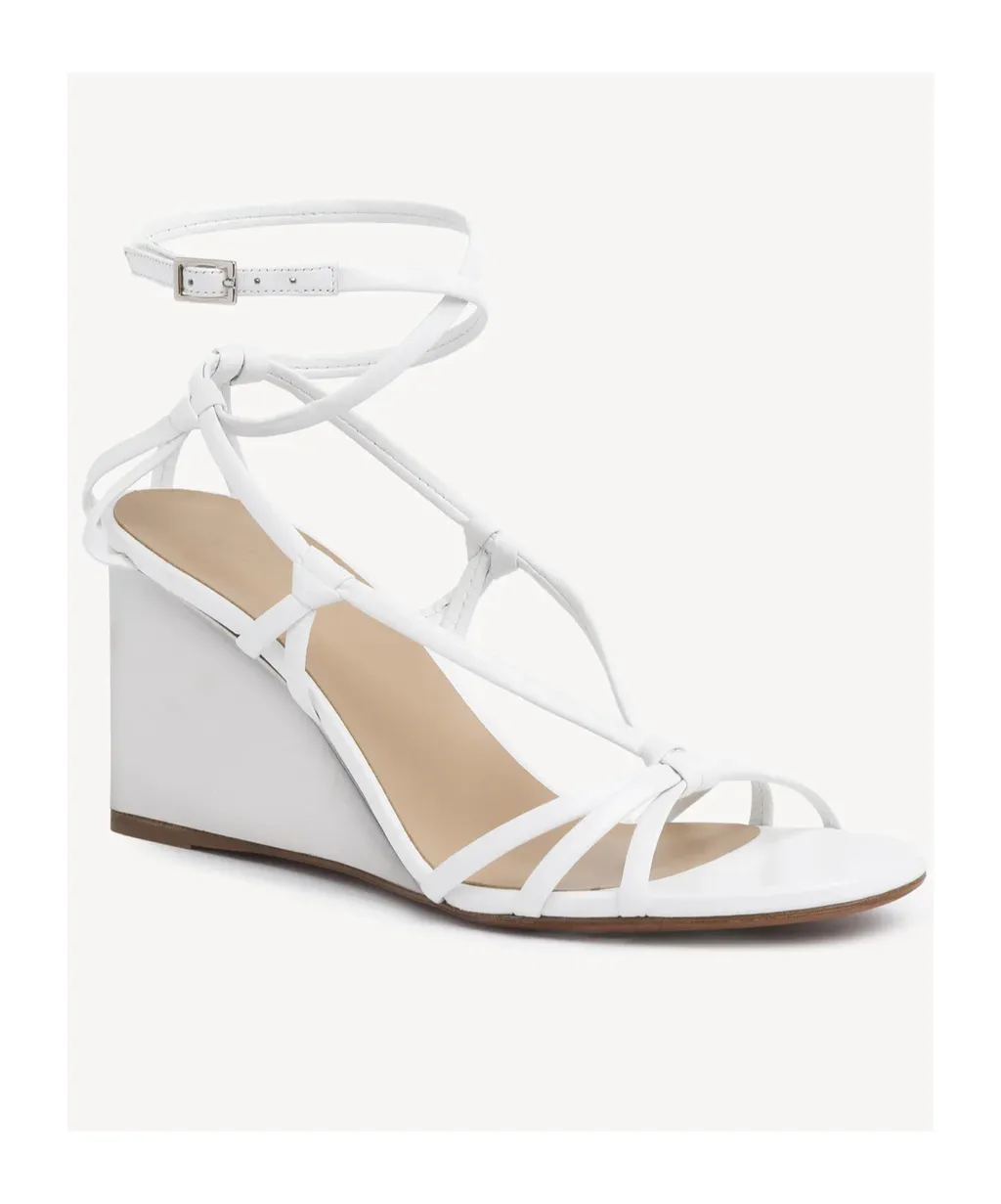 Rebecca Open-Toed Wedge Sandals
