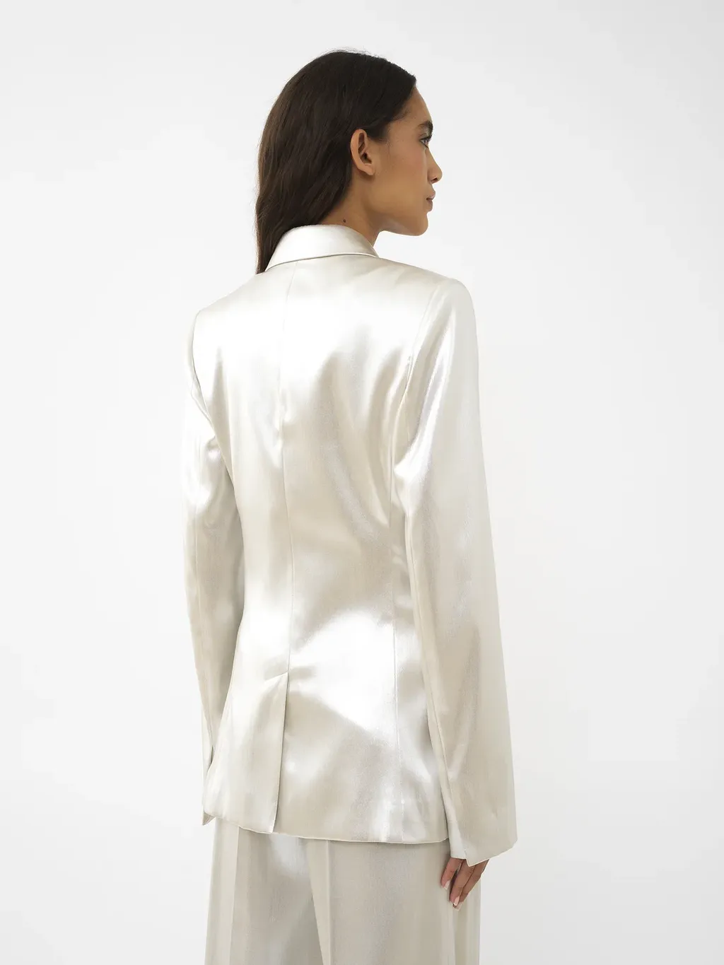Single-Breasted Tailored Jacket