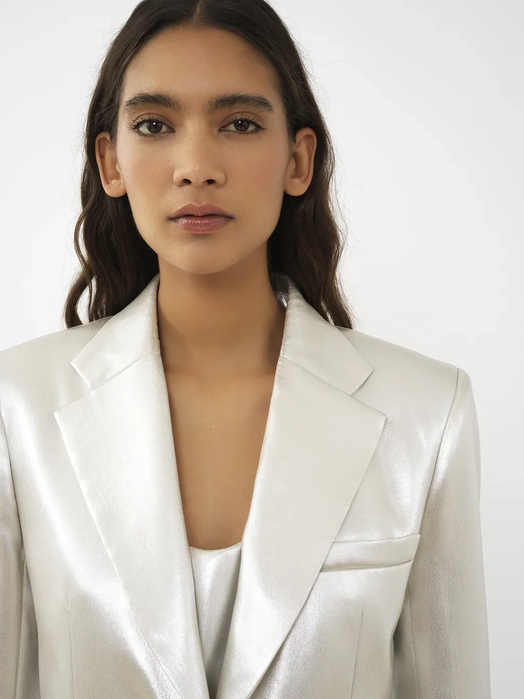 Single-Breasted Tailored Jacket