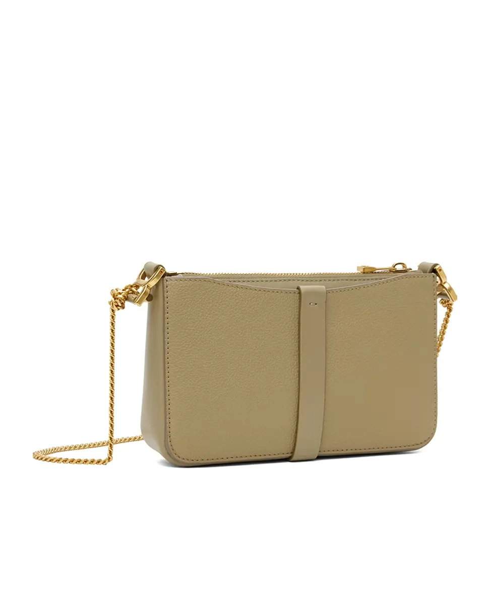 Mini Marcie Leather Shoulder Bag