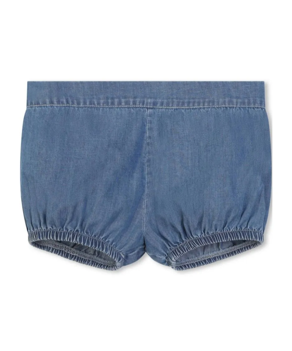 Short-Sleeved Shirt And Shorts Suit
