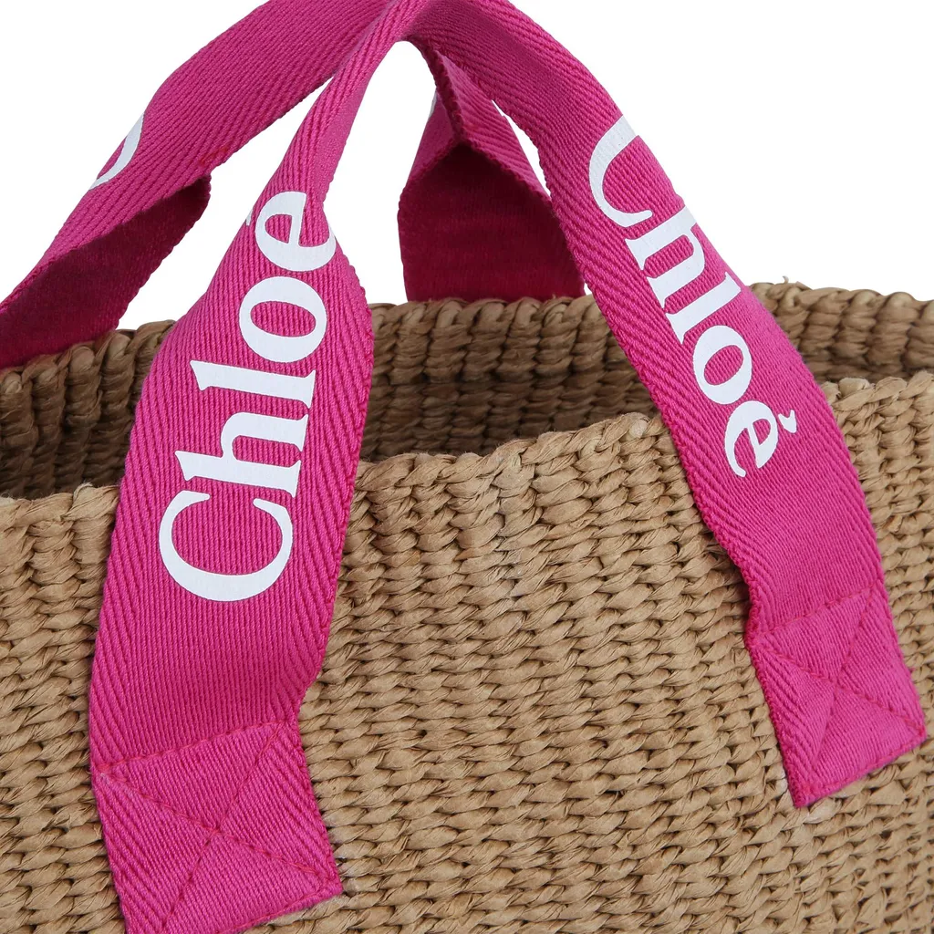 Kids X Mifuko Logo Printed Tote Bag