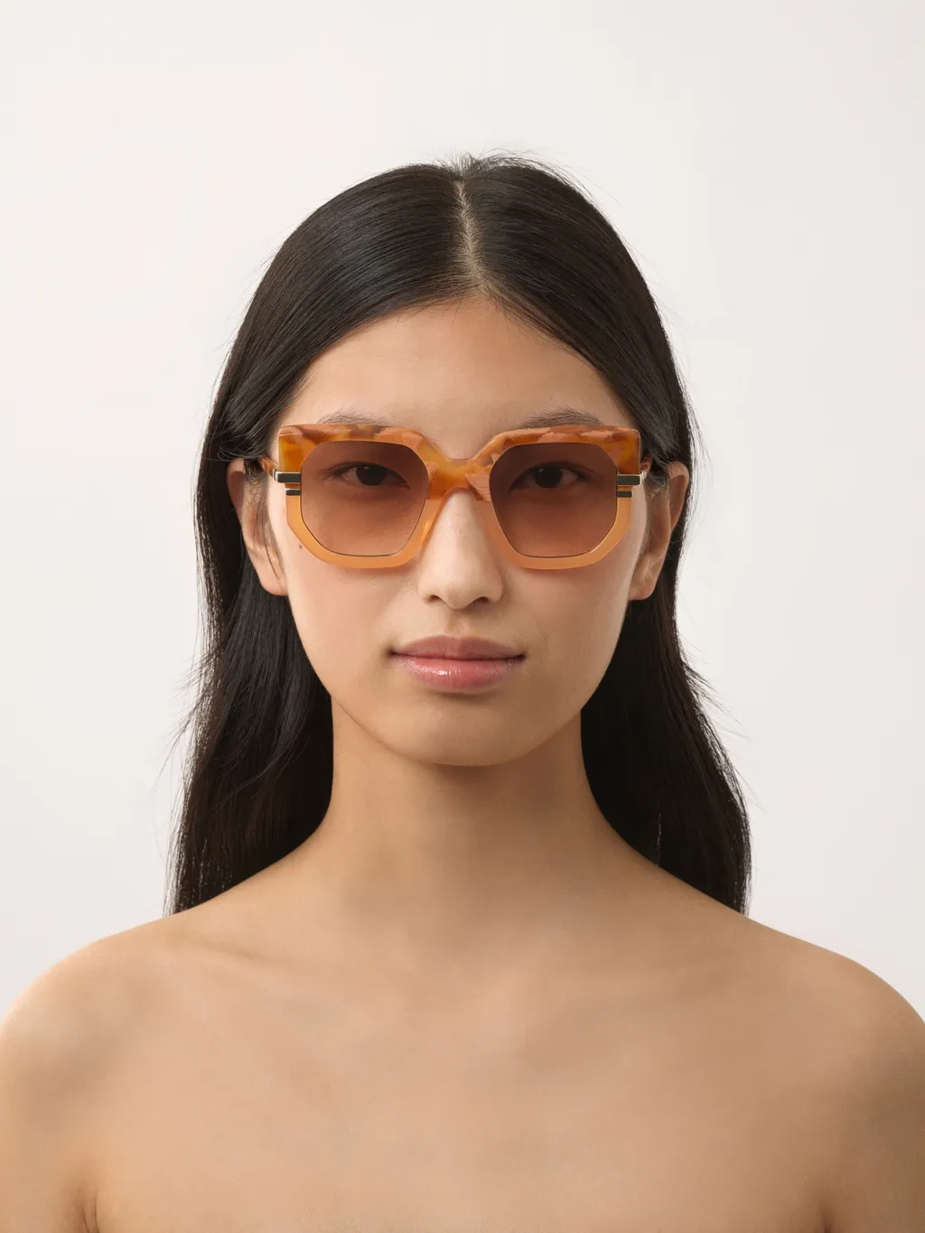Logo Square Sunglasses