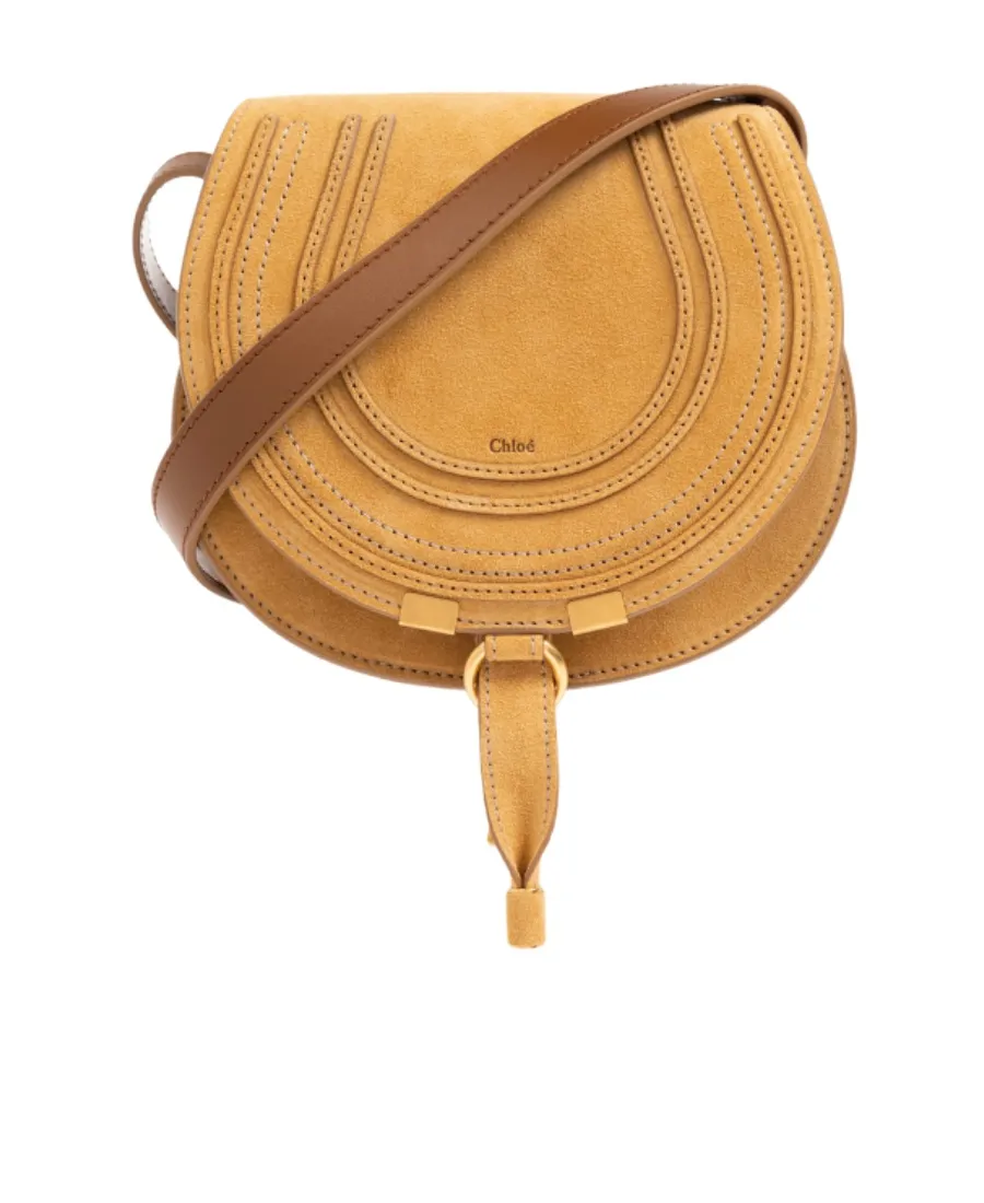 Marcie Small Suede Crossbody Bag