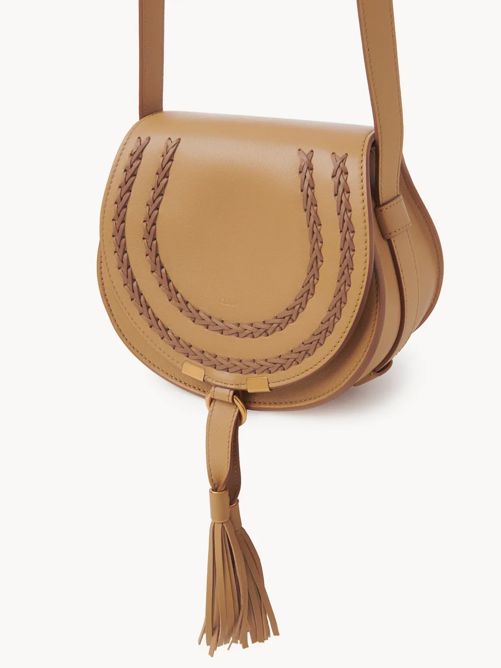 Marcie Logo Debossed Crossbody Bag