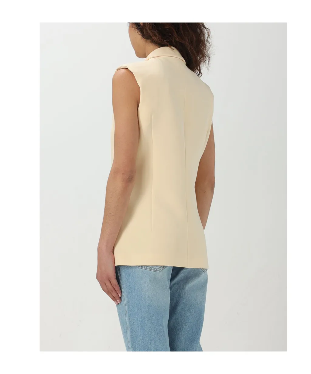 Uniform Dart Detailed Waistcoat