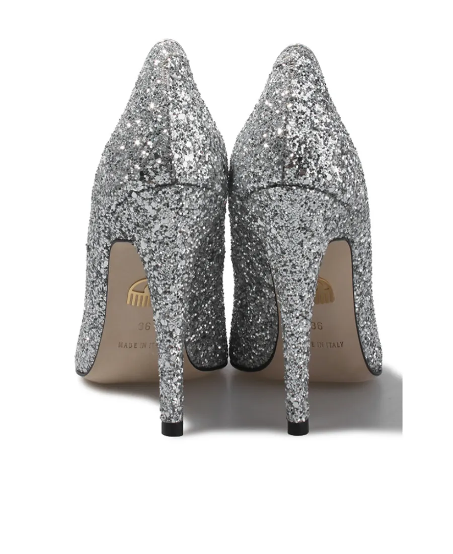 Sequined High Heels