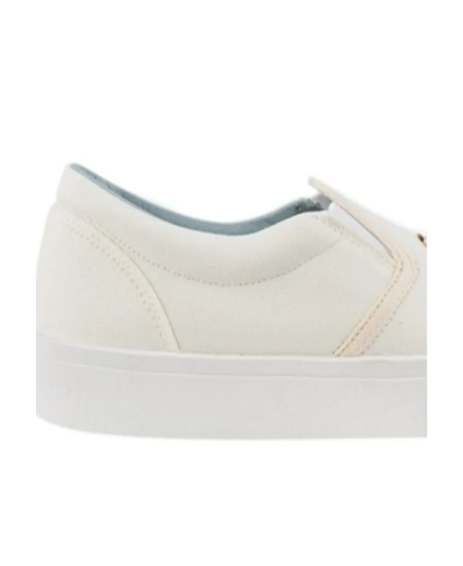 Logo Round-Head Casual Sneakers