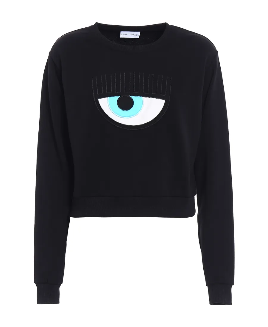Round-Neck Long-Sleeve Sweatshirt