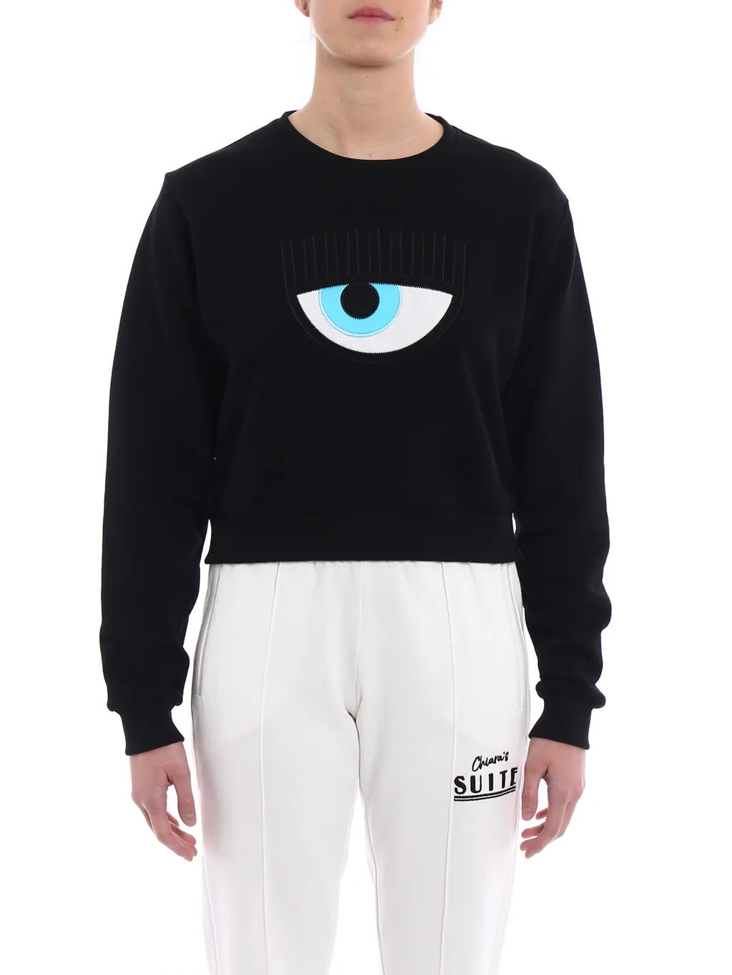 Round-Neck Long-Sleeve Sweatshirt