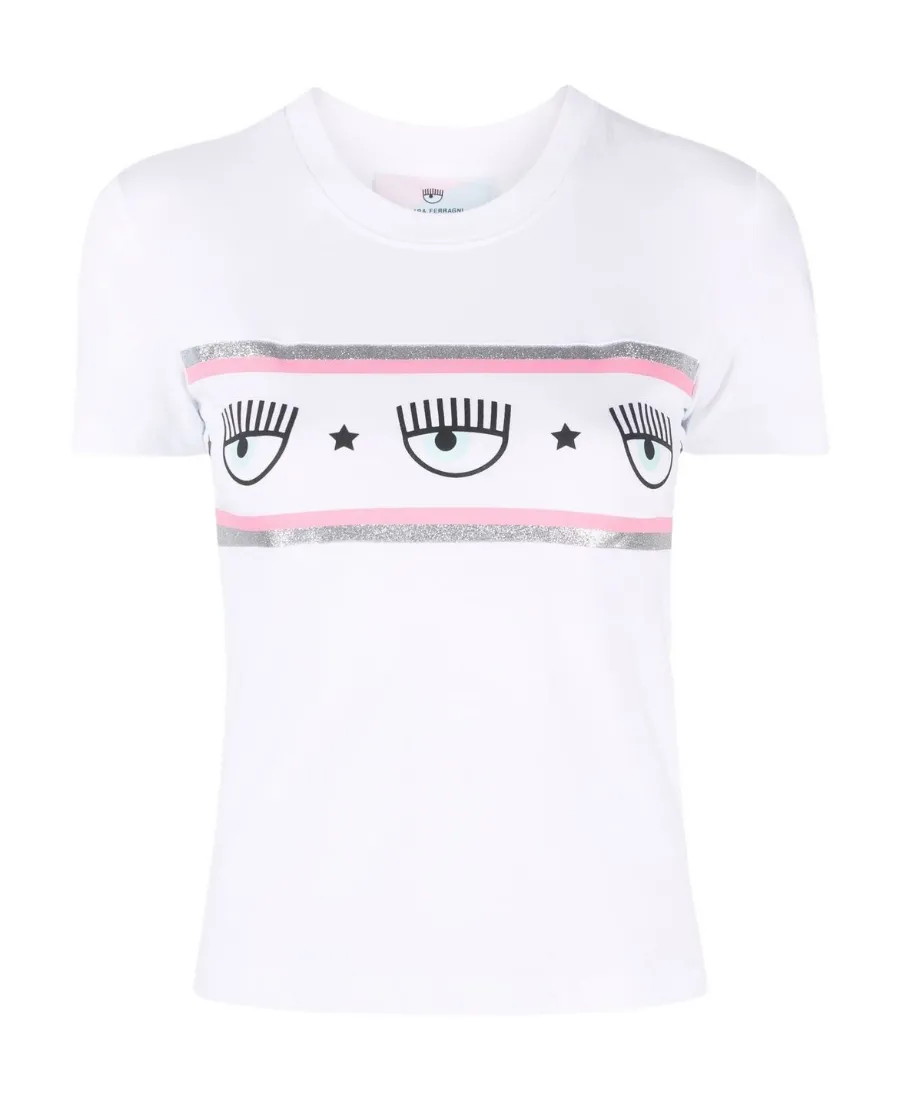Eye-Print Cotton T-Shirt