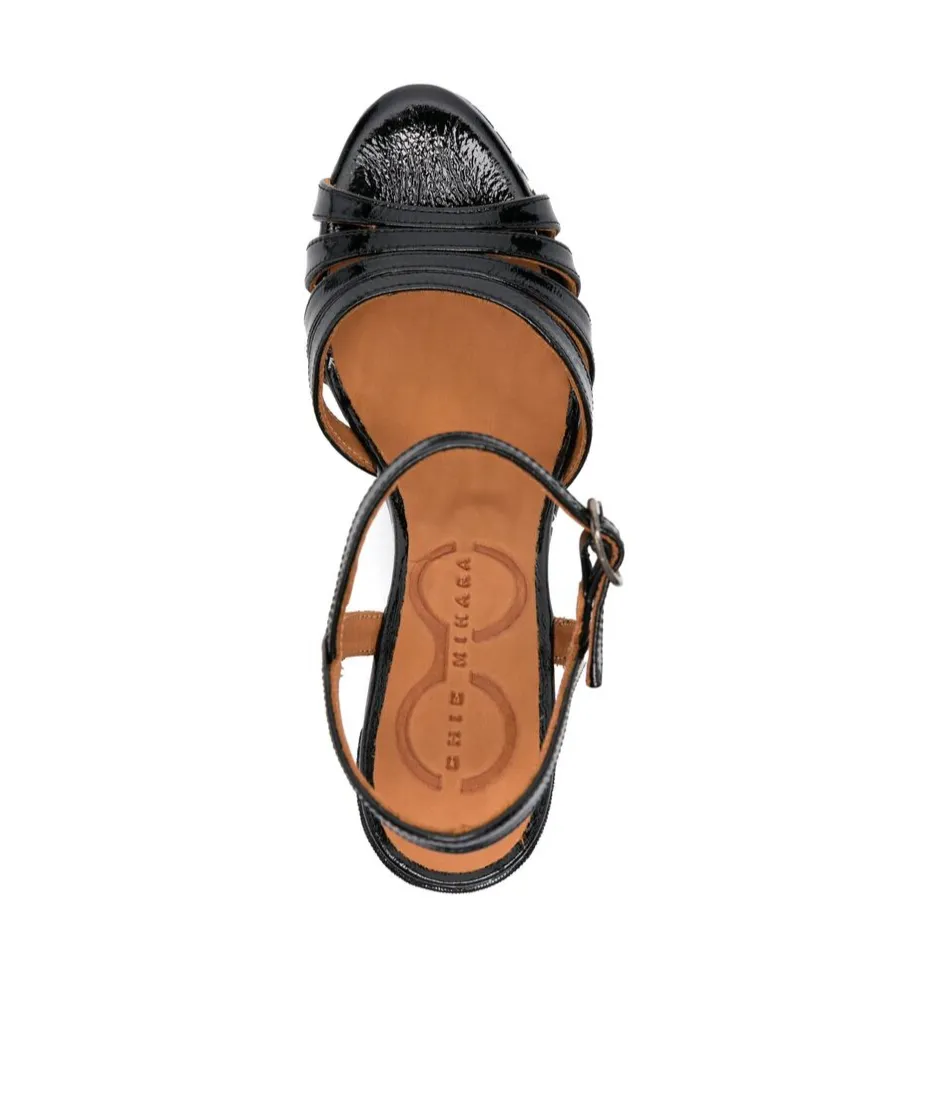 Round-Headed High-Heeled Sandals