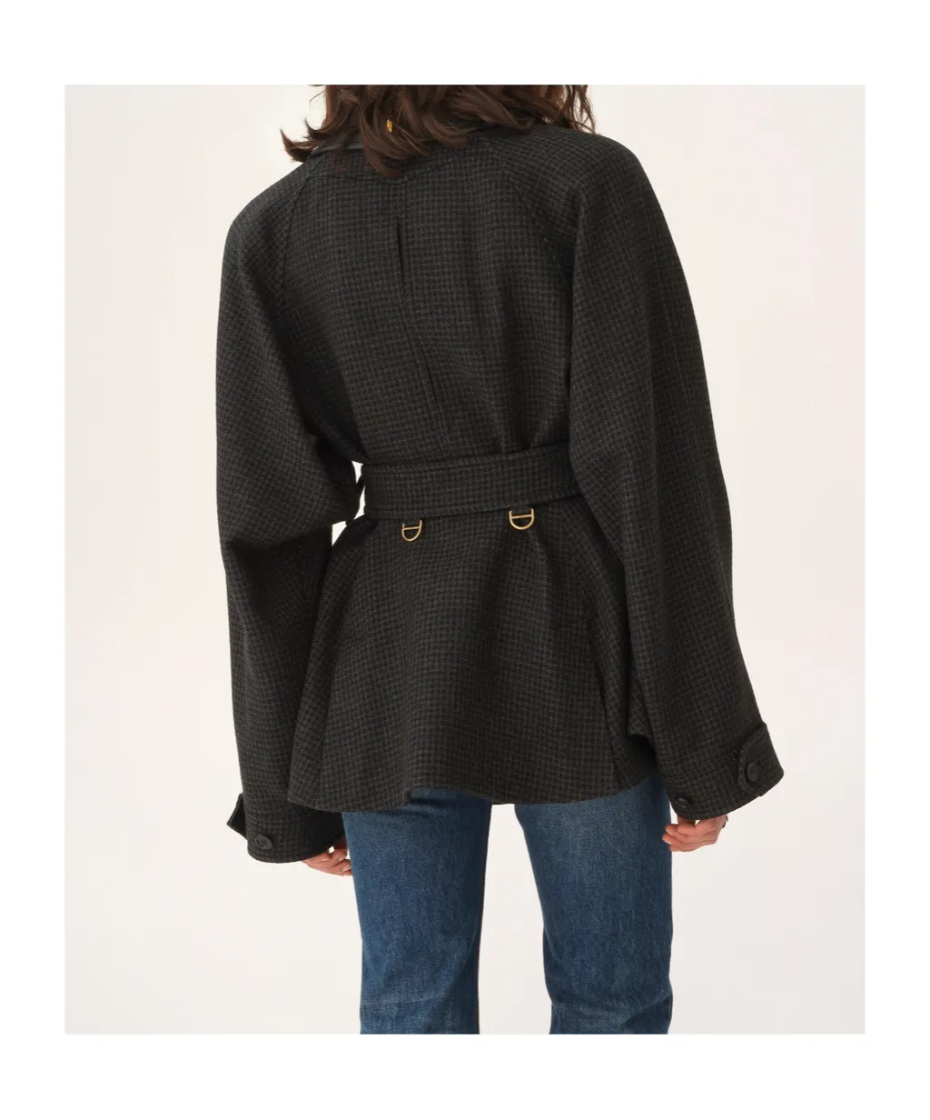 Houndstooth Hunting Jacket