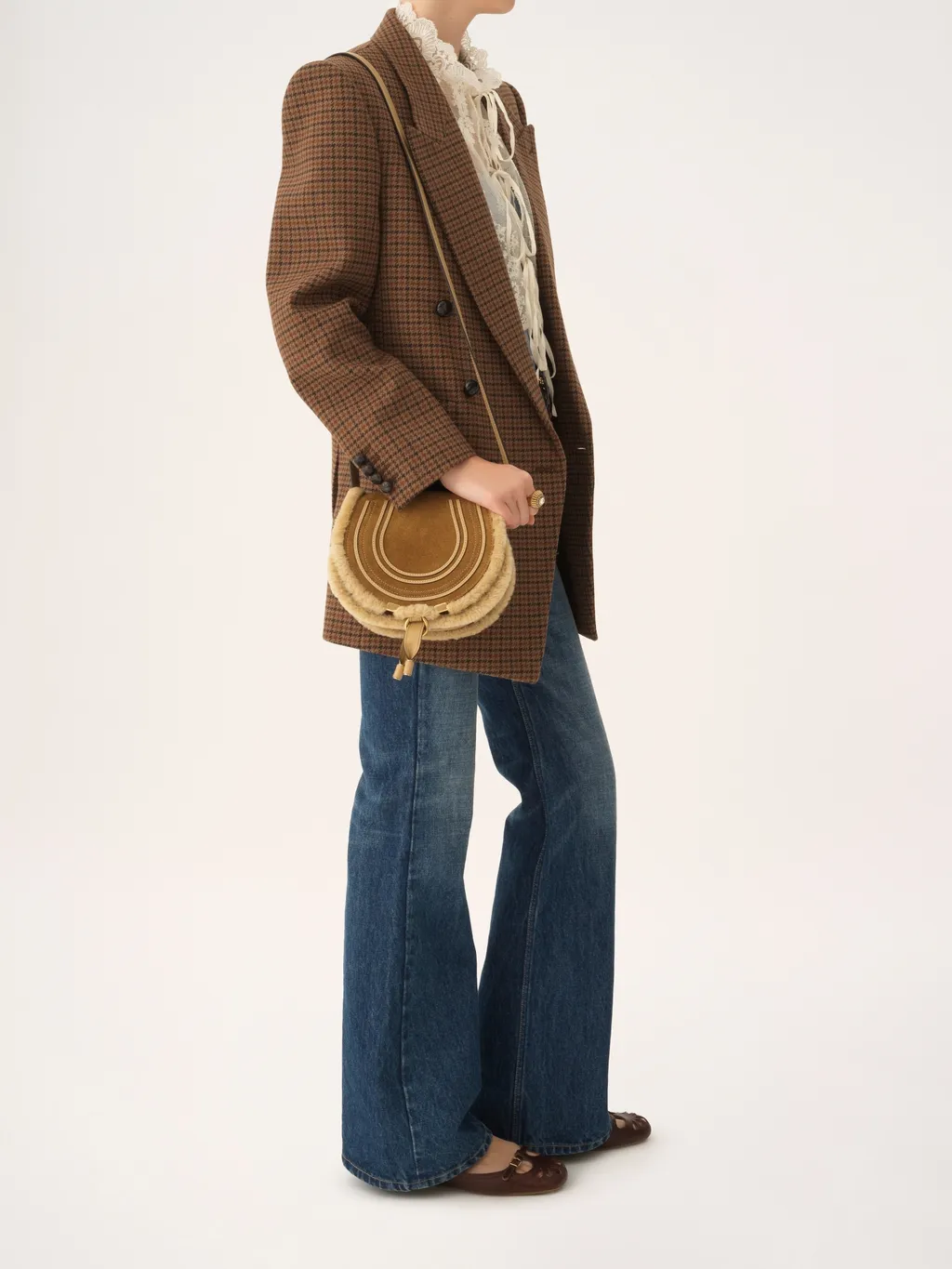 Medium Marcie Saddle Bag