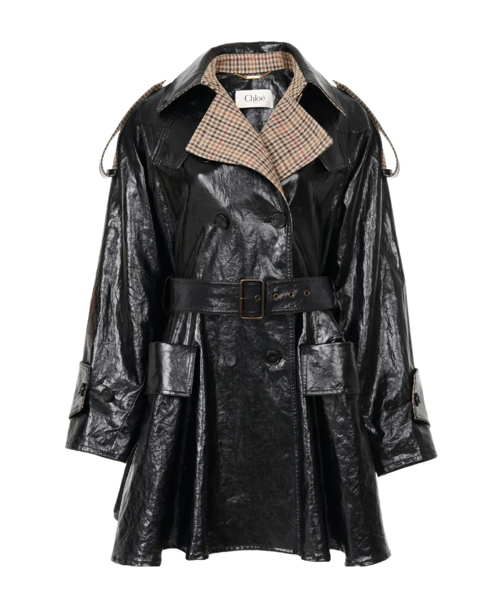 Double-Breasted Short Riding Coat