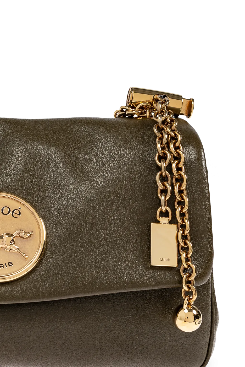 Heritage Logo Plaque Medium Shoulder Bag